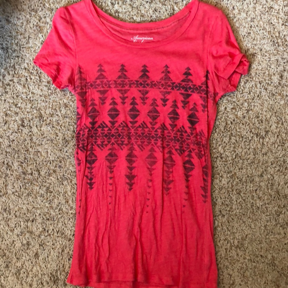American Eagle Tribal Print Shirt
